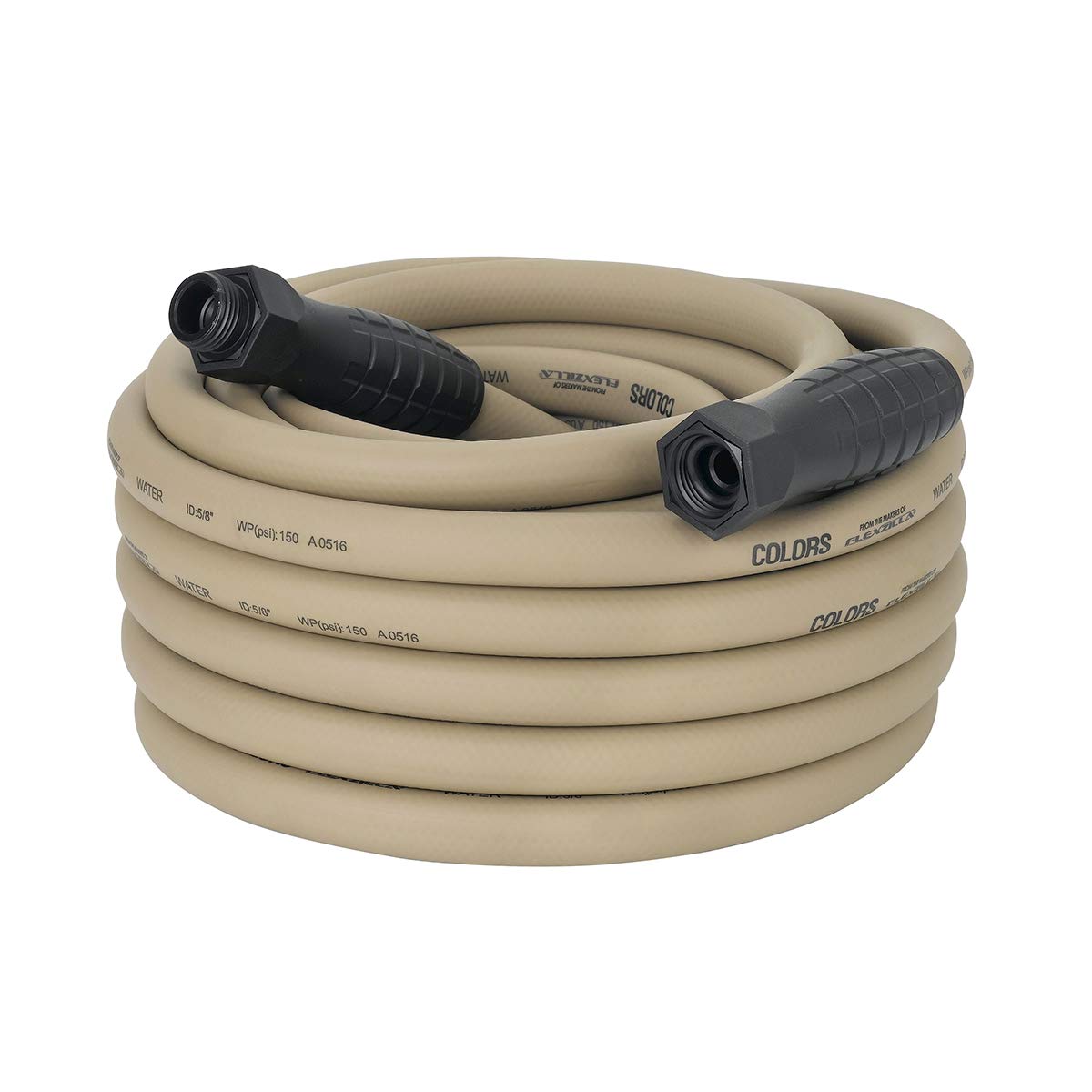 50ft Colors Garden Hose with SwivelGrip - Heavy Duty Flexible Water Hose for Lawn, Garden & Outdoor Use | 100ft Flexzilla Garden Hose with SwivelGrip - Lightweight Drinking Water Safe Hose for Yard, Car Washing & RV Use