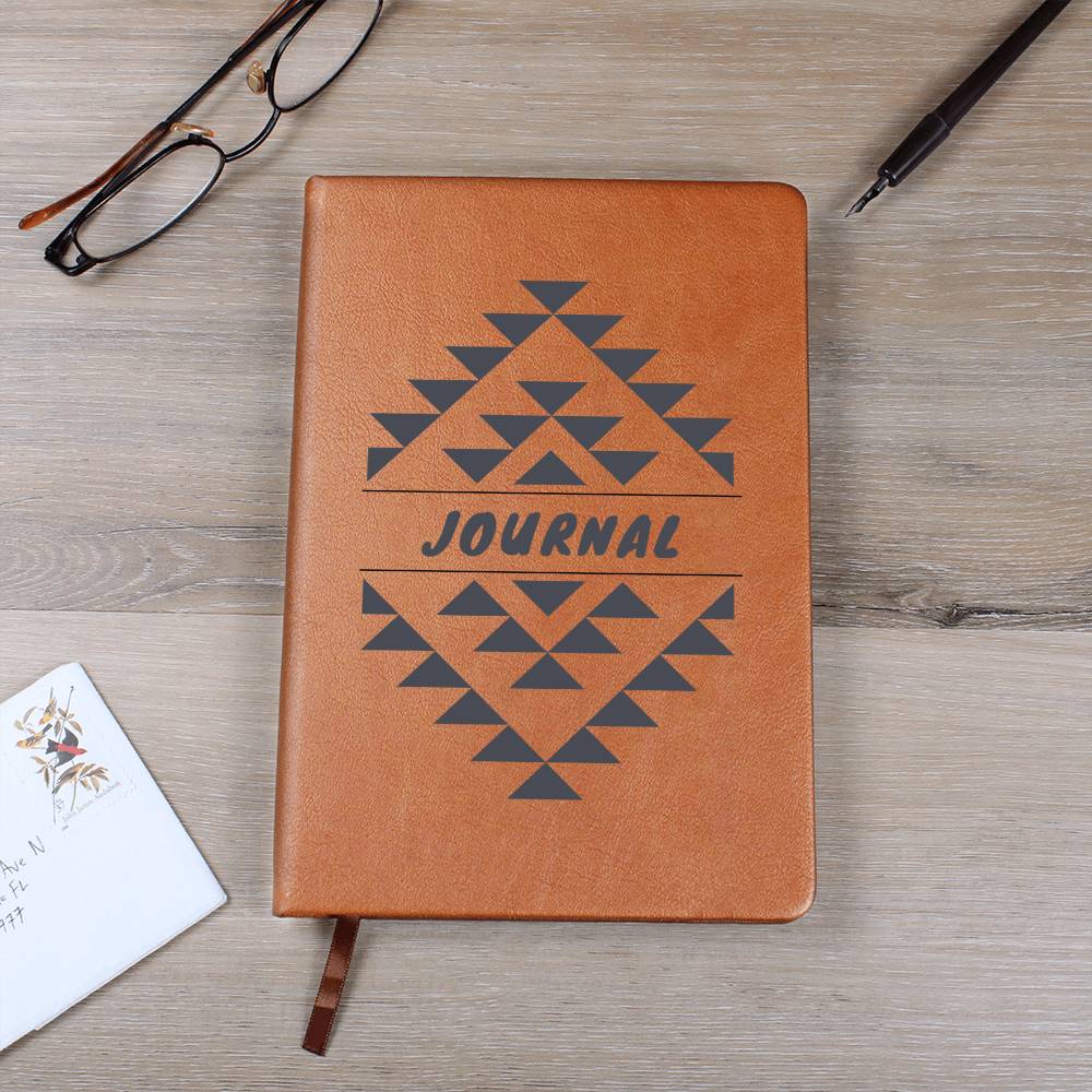 Premium Leather Journal with Southwest Motif - Handcrafted Writing Notebook for Writers, Travelers & Artists | Perfect Gift for Book Lovers, Journaling & Creative Writing Inspiration
