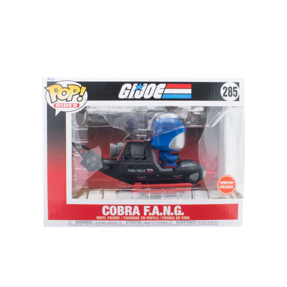 Funko Pop! Cobra F.A.N.G. (Rides) 285 - GameStop Exclusive Vinyl Figure - G.I. Joe Collectible for Fans - Perfect for Display & Gift Giving