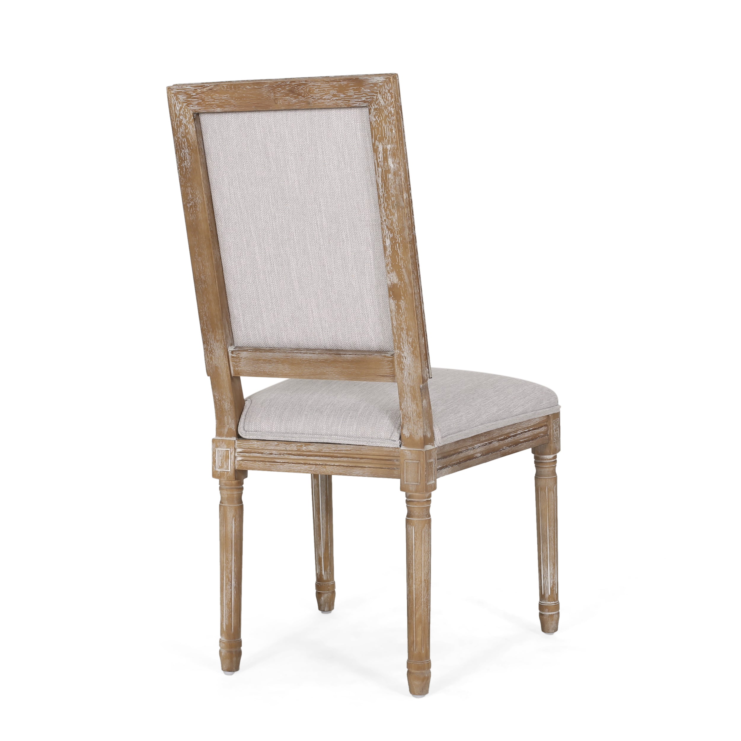 Modern Dining Chairs Set of 6 - Sturdy Wooden Kitchen Chairs with Padded Seats - Perfect for Dining Room, Kitchen, Breakfast Nook & Home Decor