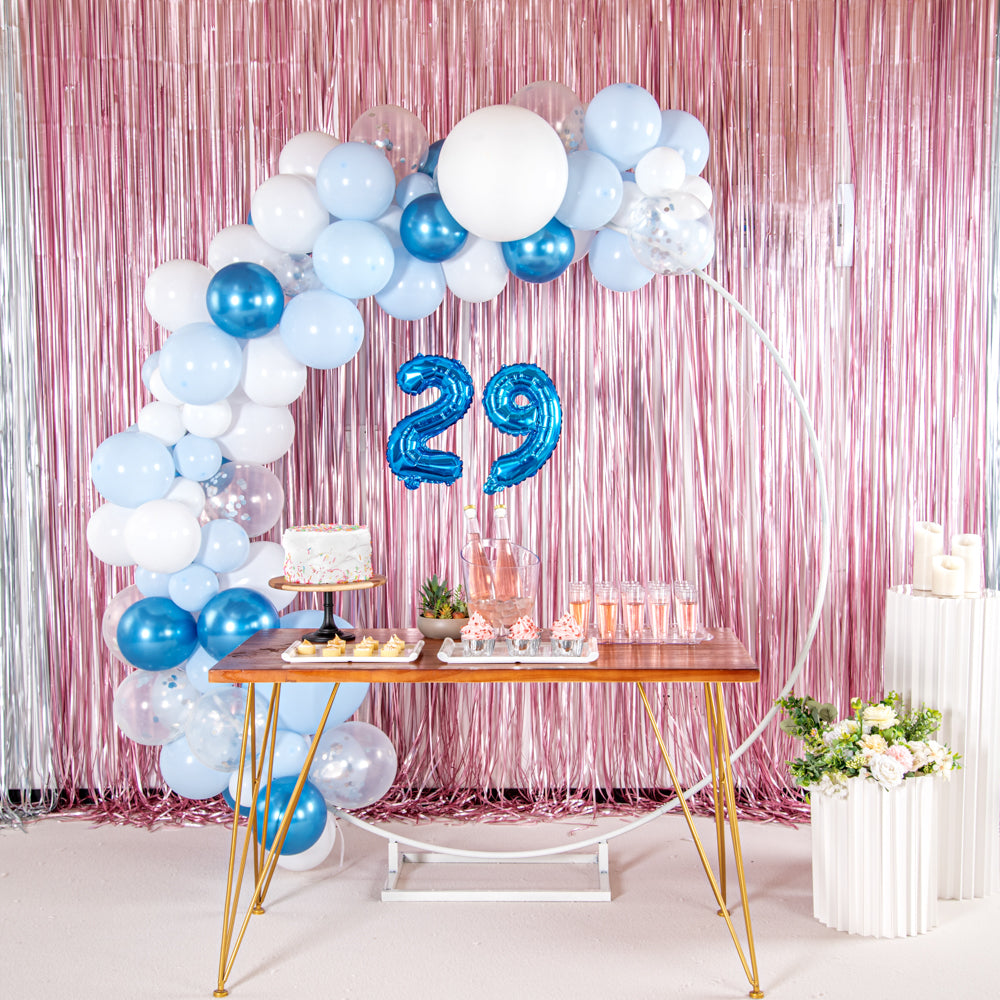 Balloonify Blue Mylar Number 9 Balloon - 16 Inch Large Foil Balloon for Birthday Party Decorations, Baby Showers & Anniversary Celebrations (1 Count)