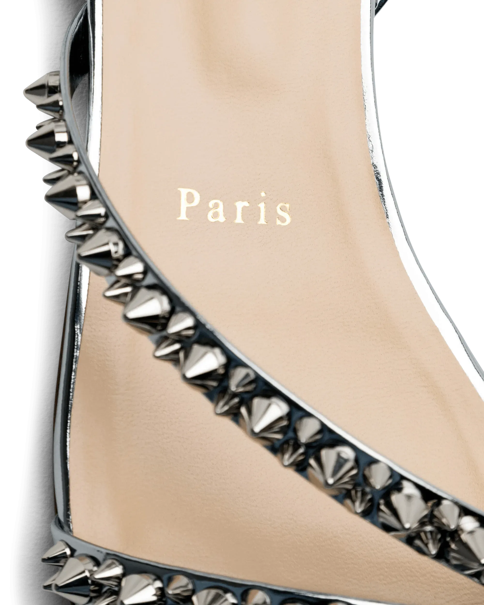Mafaldina Spikes Flat Sandals for Women - Stylish Comfortable Summer Beach Slides with Metallic Studs | Perfect for Vacation, Poolside, and Casual Outings