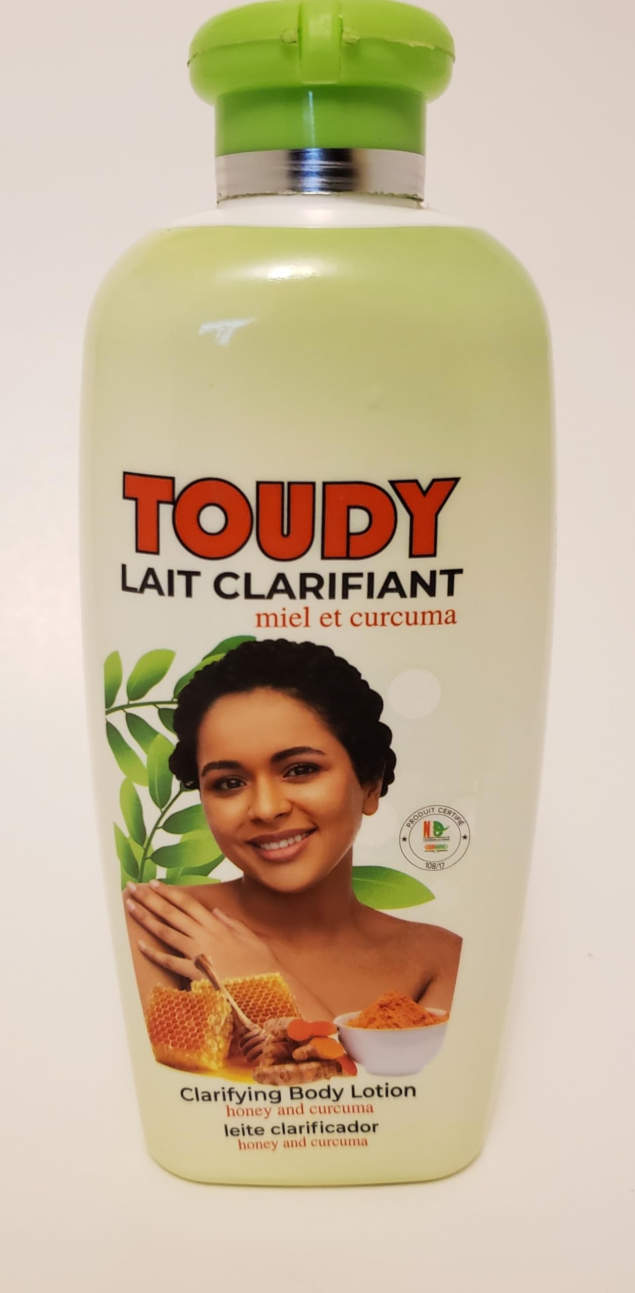 Toudy Clarifying Milk Body Lotion 540ml - Hydrating & Brightening Moisturizer for Dry & Dull Skin - Perfect for Daily Use & Post-Shower Care