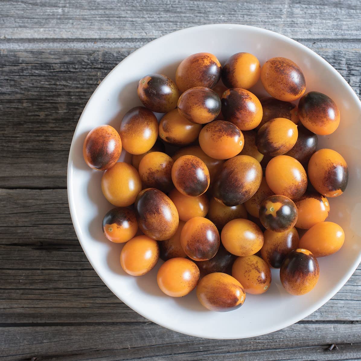Organic Indigo Kumquat Tomato Seeds (Solanum lycopersicum) - Non-GMO Heirloom Variety - Pack of 5 Seeds for Home Gardening, Container Planting & Seed Saving - Perfect for Salads, Sauces and Fresh Eating