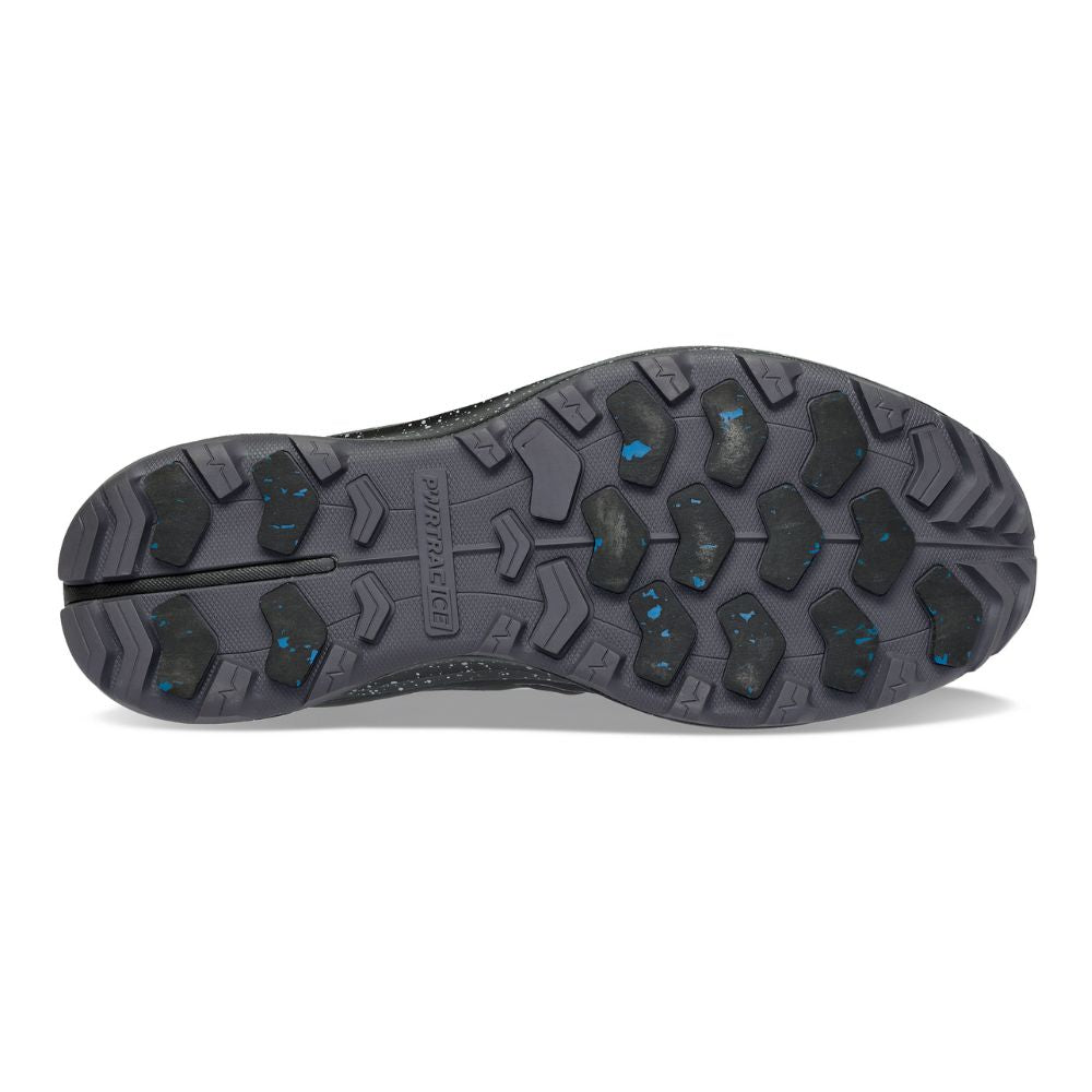Saucony Men's Peregrine ICE+ 3 Trail Running Shoes - Waterproof Winter Grip for Snow & Ice - Lightweight Cushioned for Hiking & Outdoor Adventures