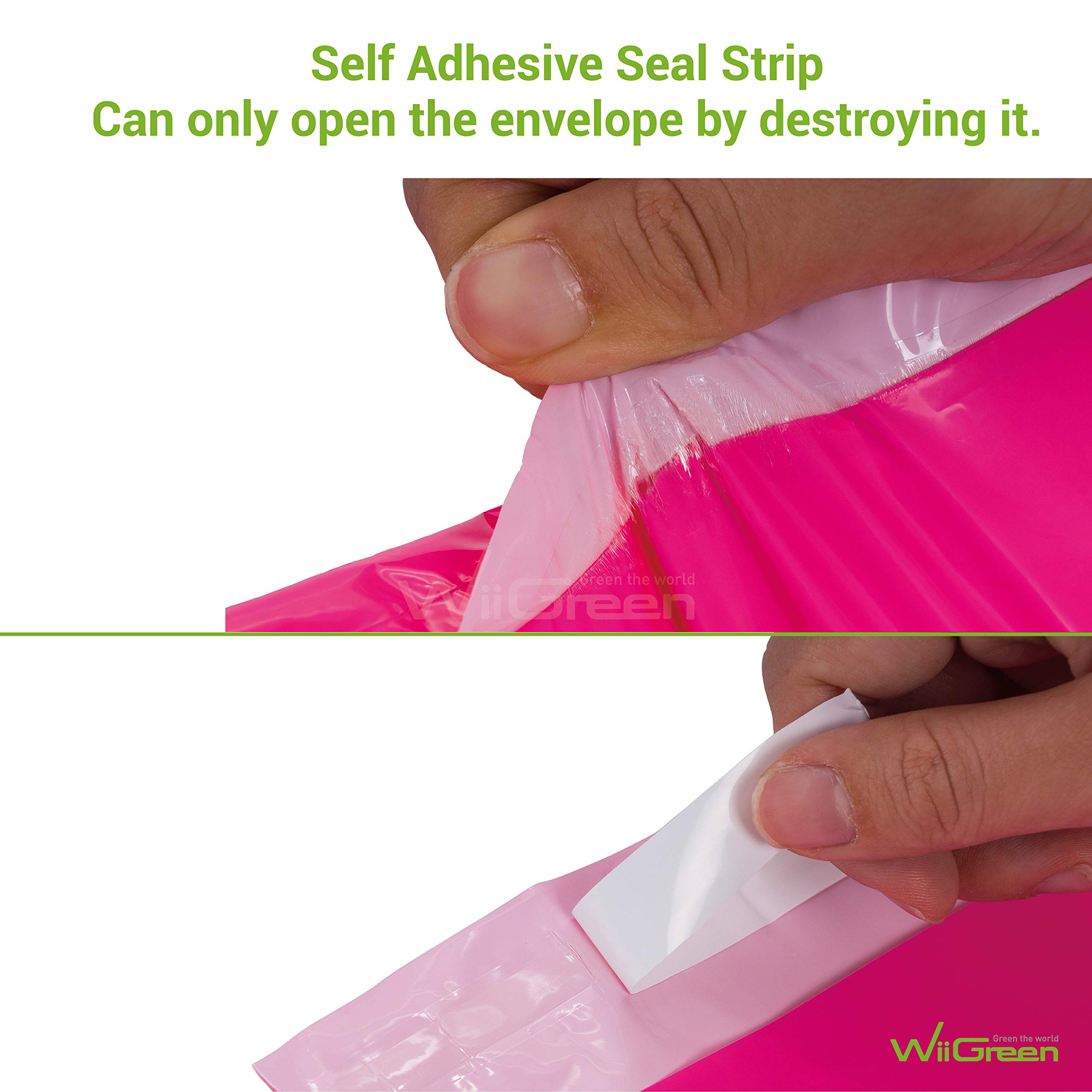 1000 PCS 13x17 Inch Poly Mailers - Heavy Duty Self Seal Shipping Envelopes, Waterproof & Tear Proof Mailing Bags for Ecommerce, Office & Industrial Packaging (Hot Pink) - Perfect for Online Stores, Gift Wrapping & Secure Package Delivery