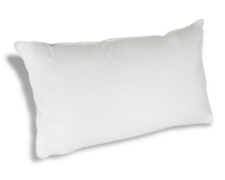 Premium Down Alternative Decorative Pillow Insert - Soft & Fluffy Rectangle Cushion for Sofa, Bed, or Home Decor