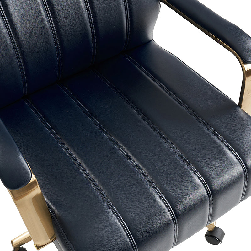 Premium Conelius Leather Ergonomic Executive Office Chair - High Back Adjustable Swivel Chair with Lumbar Support for Home & Office Workspace, Perfect for Long Hours Sitting Comfort