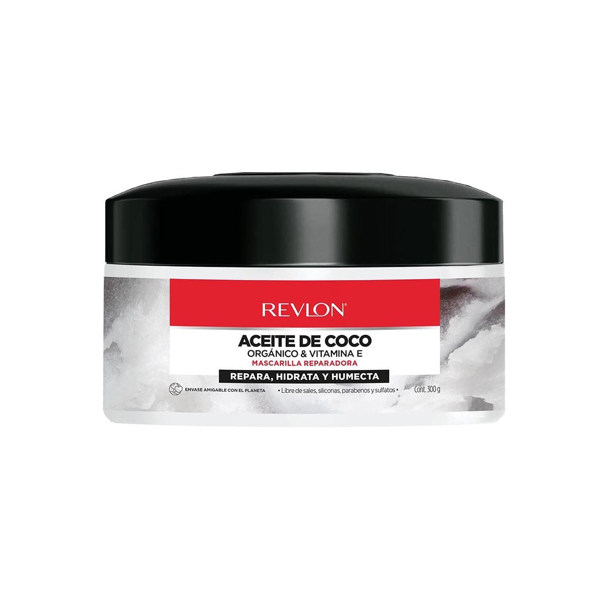 Revlon Coconut Oil & Shea Butter Hair Mask - Deep Conditioning Treatment for Dry, Damaged Hair - At-Home Spa & Salon Quality Hair Care