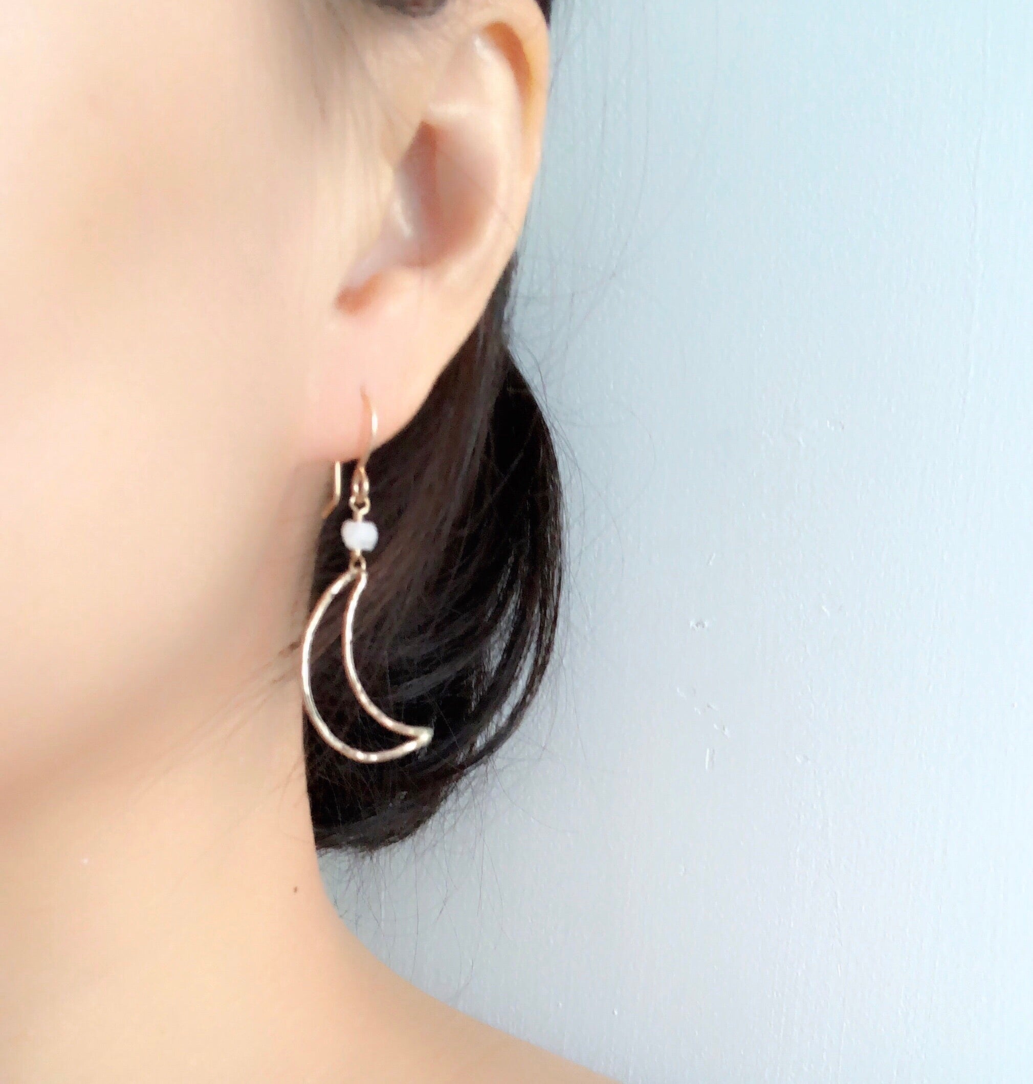 Luna Moonstone Earrings (E477) – Elegant Silver Jewelry for Women, Perfect for Weddings, Parties & Everyday Wear