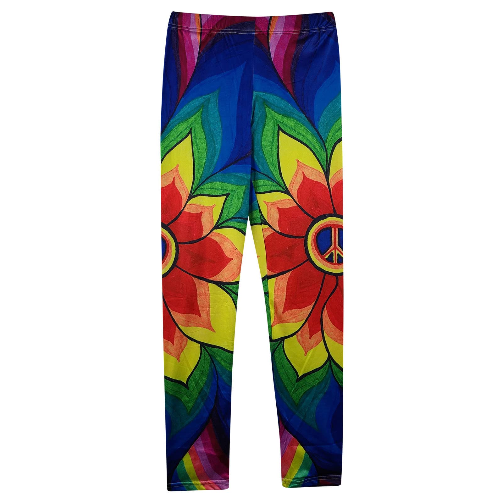 Printed High Waist Yoga Pants for Women - Tummy Control Butt Lifting Workout Leggings - Gym, Running, Fitness & Lounge Wear