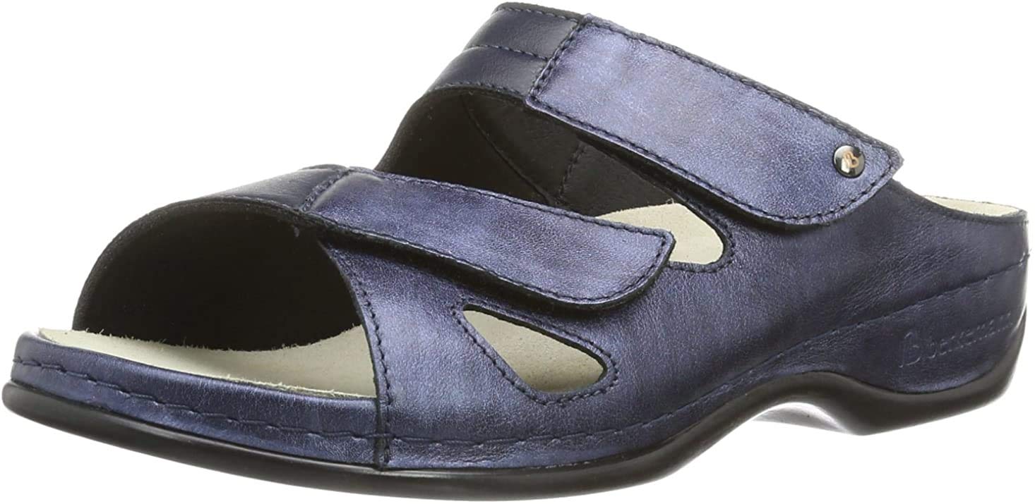 Berkemann Women's Comfortable Slip-On Mules - Soft Cushioned Footbed, Lightweight & Breathable - Perfect for Home, Office, and Casual Outings
