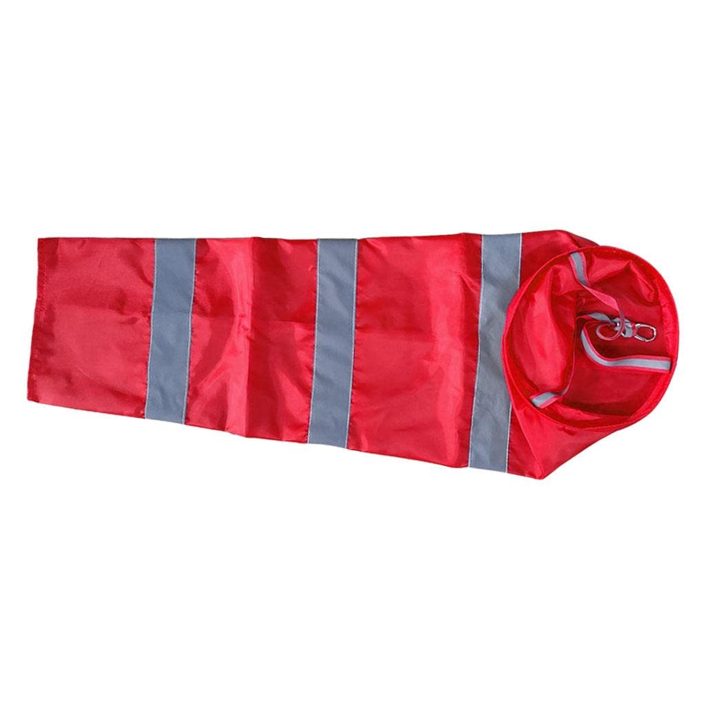 TOG Aviation 80cm Airport Windsock - Wind Direction Indicator for Outdoor Parks, Gardens & Airfields - Durable Weatherproof Wind Sock Bag - Perfect for Home Garden Decor, Aviation Enthusiasts & Wind Measurement