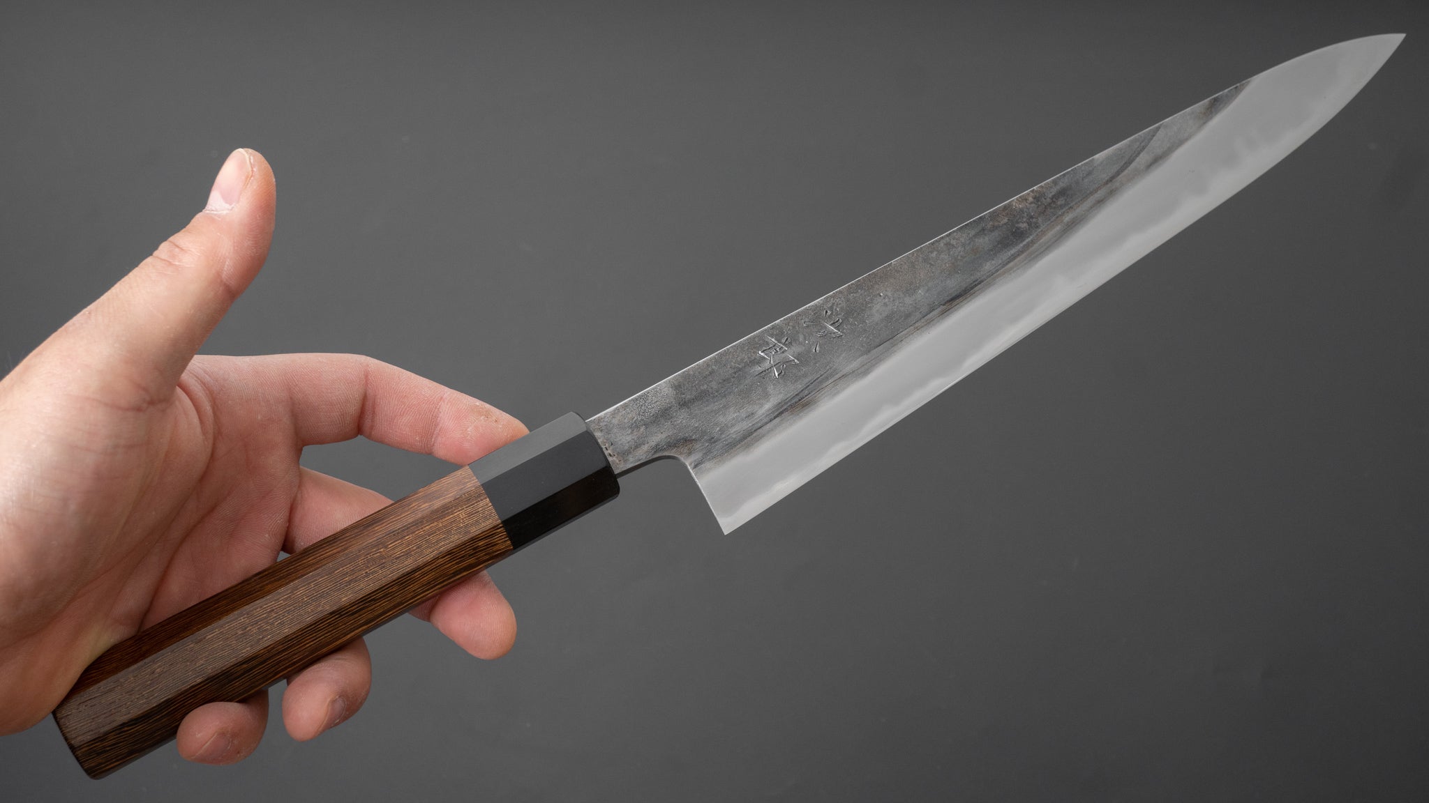 Premium Jiro Tsuchime Wa Sujihiki 240mm Japanese Slicing Knife - Taihei Tagayasan Handle (#390) - Perfect for Sushi, Sashimi & Meat Carving