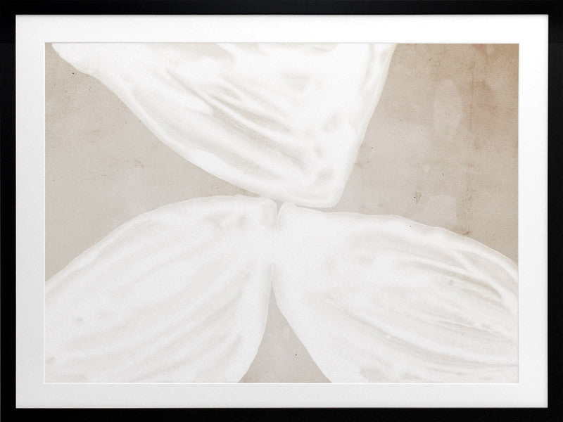 Blanc Spaces I Framed Art Print - Modern Abstract Wall Decor for Living Room, Bedroom & Office - Perfect for Home & Office Decoration