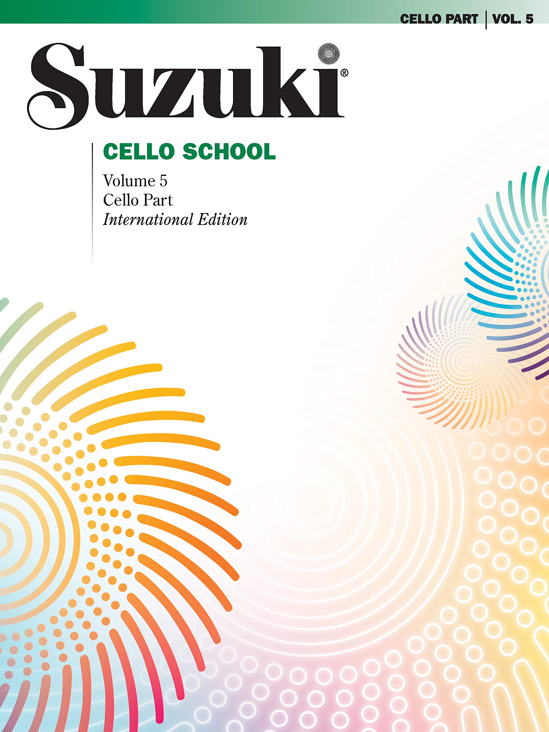 Suzuki Cello School Volume 5 - Premium Cello Sheet Music Book for Intermediate Players | Perfect for Practice, Performances & Music Lessons