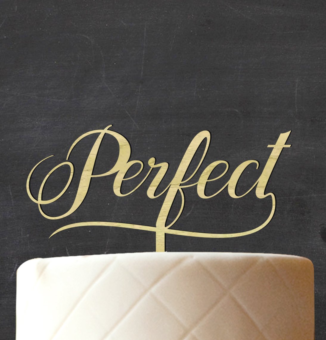 Personalized Wooden Wedding Cake Topper - Custom Engraved Rustic Cake Decoration (6-7 Inches) - Perfect for Anniversary, Bridal Shower & Wedding Cake Decorations