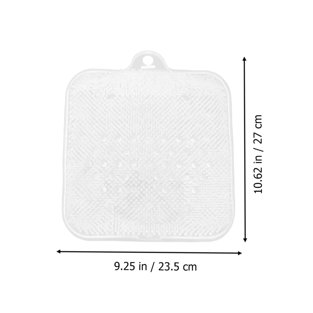 EXCEART Foot Massager Shower Mat - Non-Slip Bath Brush with Suction Cups for Dead Skin Removal & Foot Scrub - Exfoliating Foot Scrubber for Smooth Soles - Perfect for Relaxing Foot Care at Home or Spa