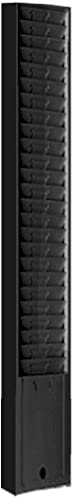Metal Wall Mounted Time Card Holder Rack - Model 159 - Holds 25 Tall 9