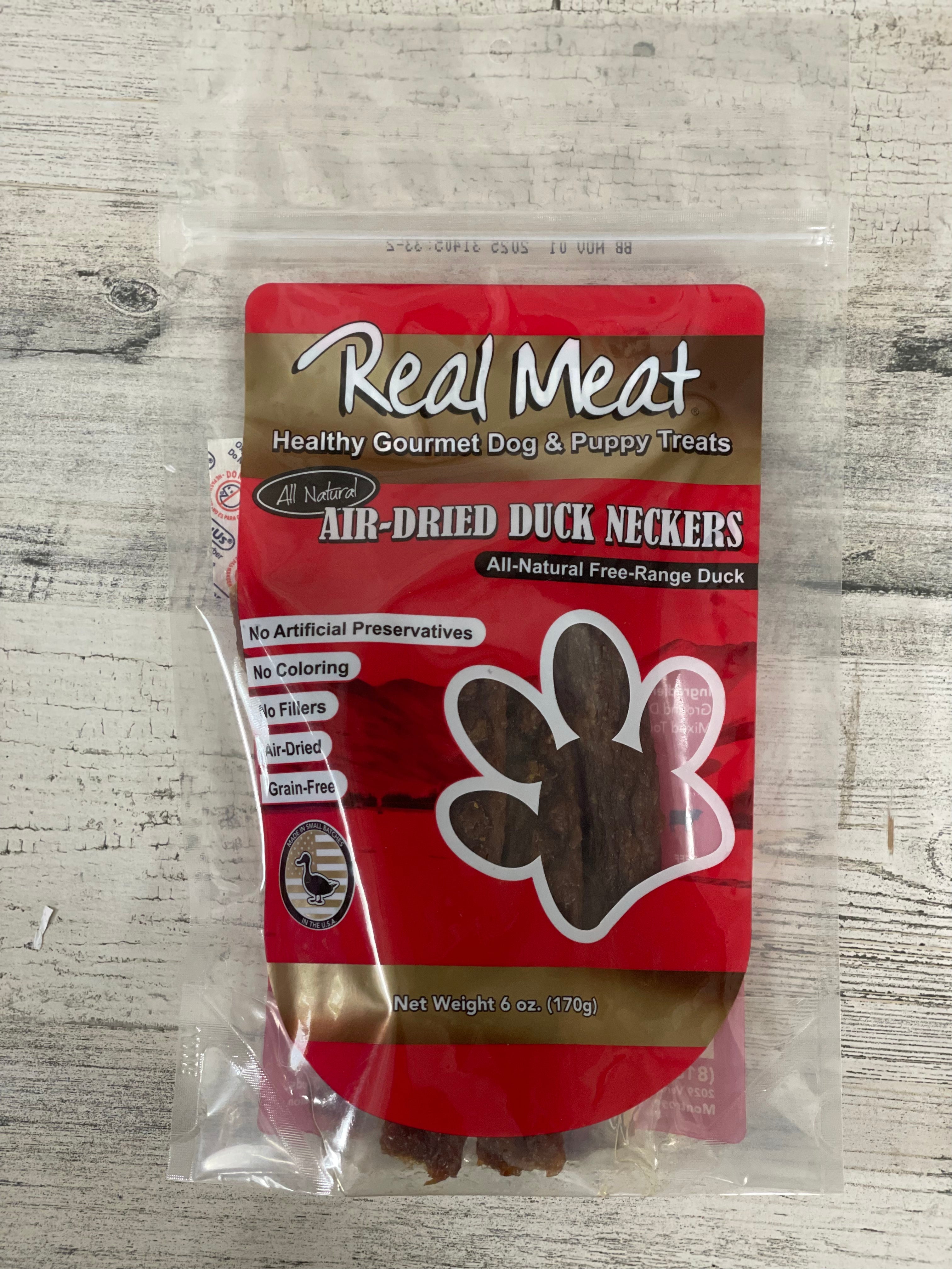 Premium Real Meat Duck Jerky for Dogs - 6oz | High-Protein, Grain-Free Dog Treats | Perfect for Training, Rewards & Outdoor Adventures