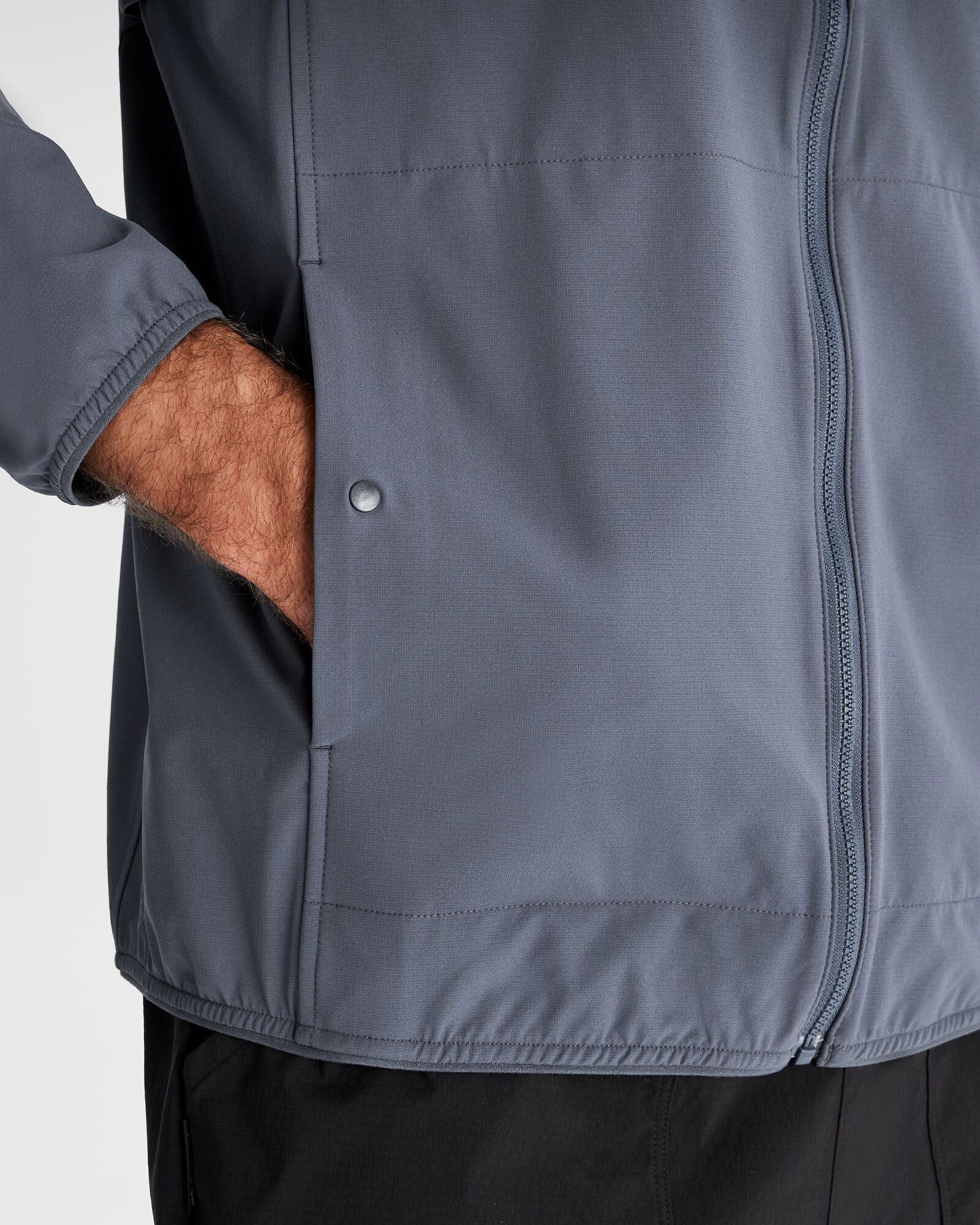 Men's Sun Breaker Jacket - Lightweight UPF 50+ UV Protection Windbreaker, Mid Navy Blue - Perfect for Hiking, Running & Outdoor Activities