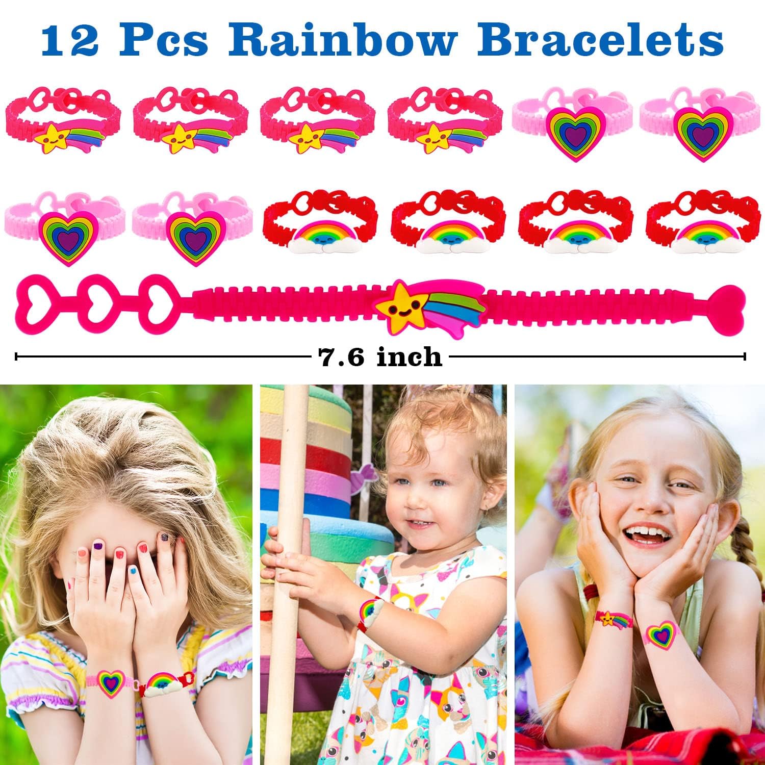156pcs Rainbow Party Favors Kit for Kids - Tie Dye Birthday Party Decorations with Brooch, Stickers, Whistle, Keychain & Temporary Tattoos | Bulk Goodie Bag Fillers for Birthday Parties, Classroom Rewards, Carnival Prizes & Kids' Party Favors