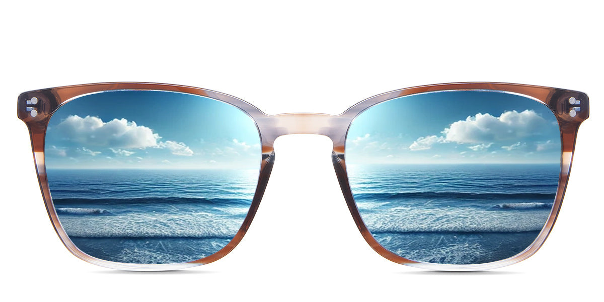 Men's Prescription Polarized Sunglasses - UV Protection, Anti-Glare for Driving, Fishing & Outdoor Activities
