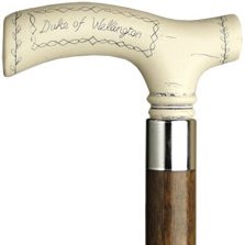 Premium Unisex Duke of Wellington Walking Cane - Handcrafted Walnut Wood Shaft - Durable & Stylish Mobility Aid - Perfect Gift for Men & Women (Item #DHAR-9106507) - Ideal for Outdoor Walks, Formal Events & Everyday Support