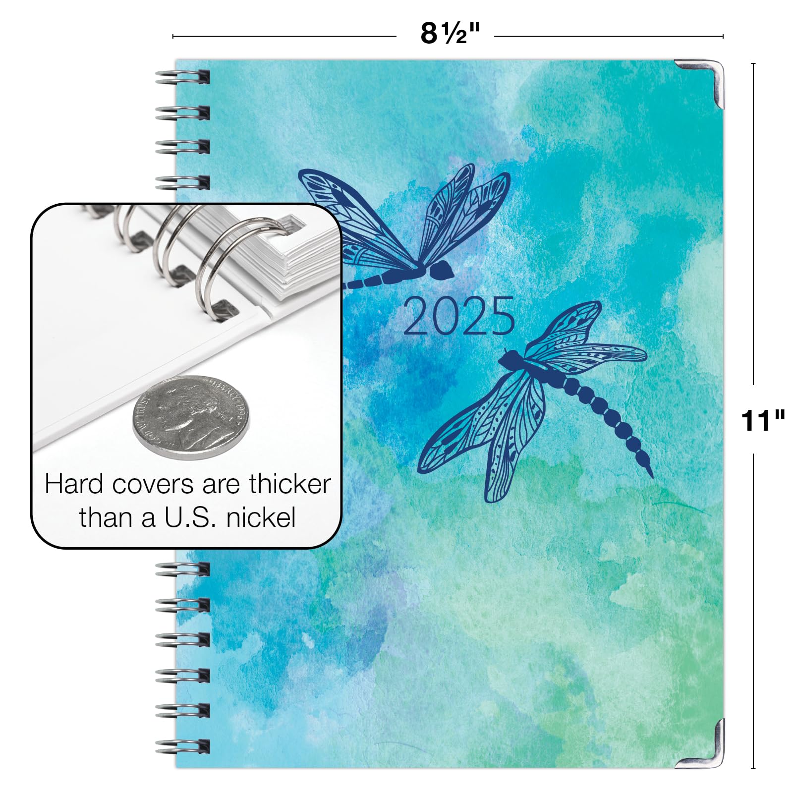 2025 Hardcover Planner 8.5