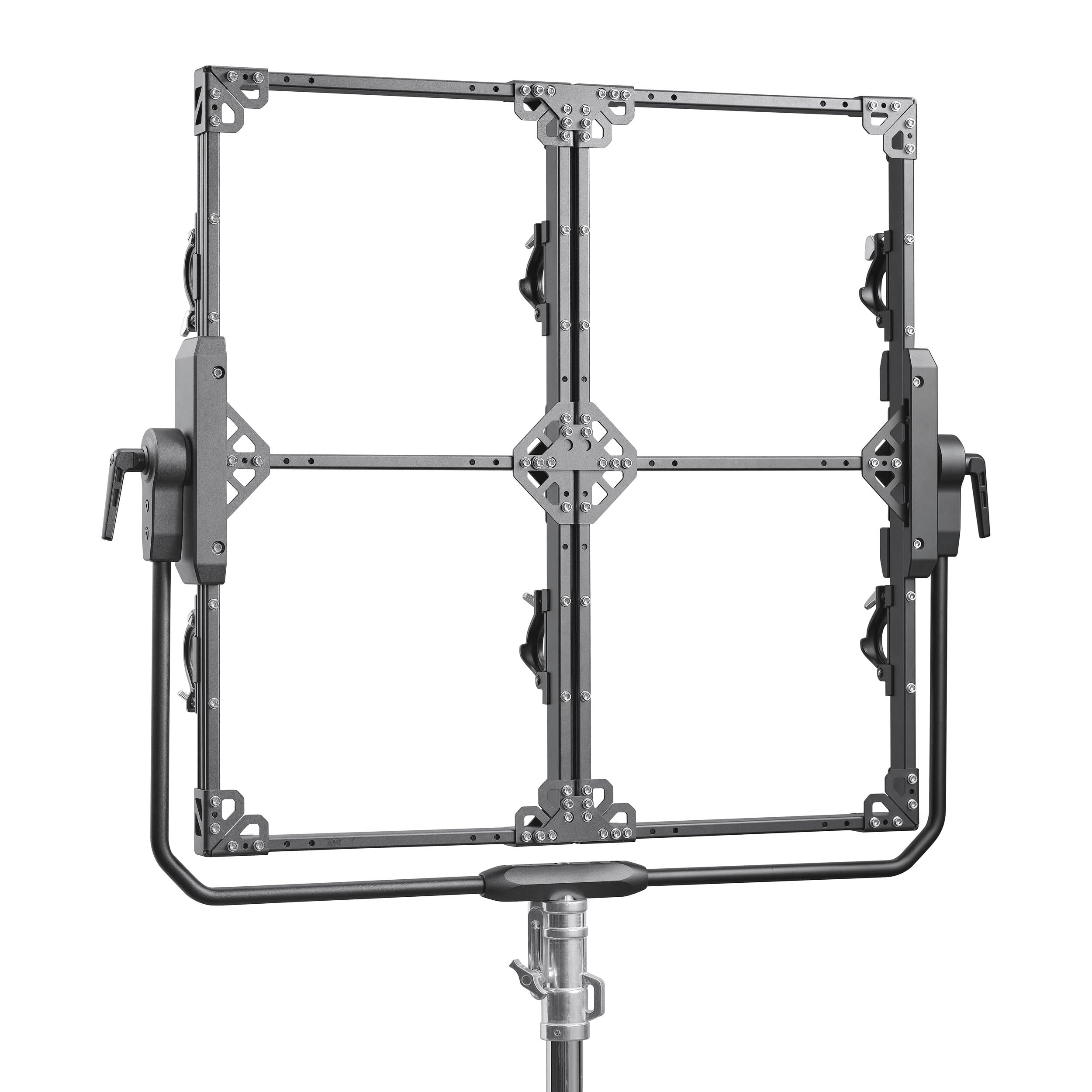 Godox KNOWLED P600Bi & P300R LED Panel Mounting Bracket - 4 Light Holder for Studio Photography, Video Lighting, and Film Production