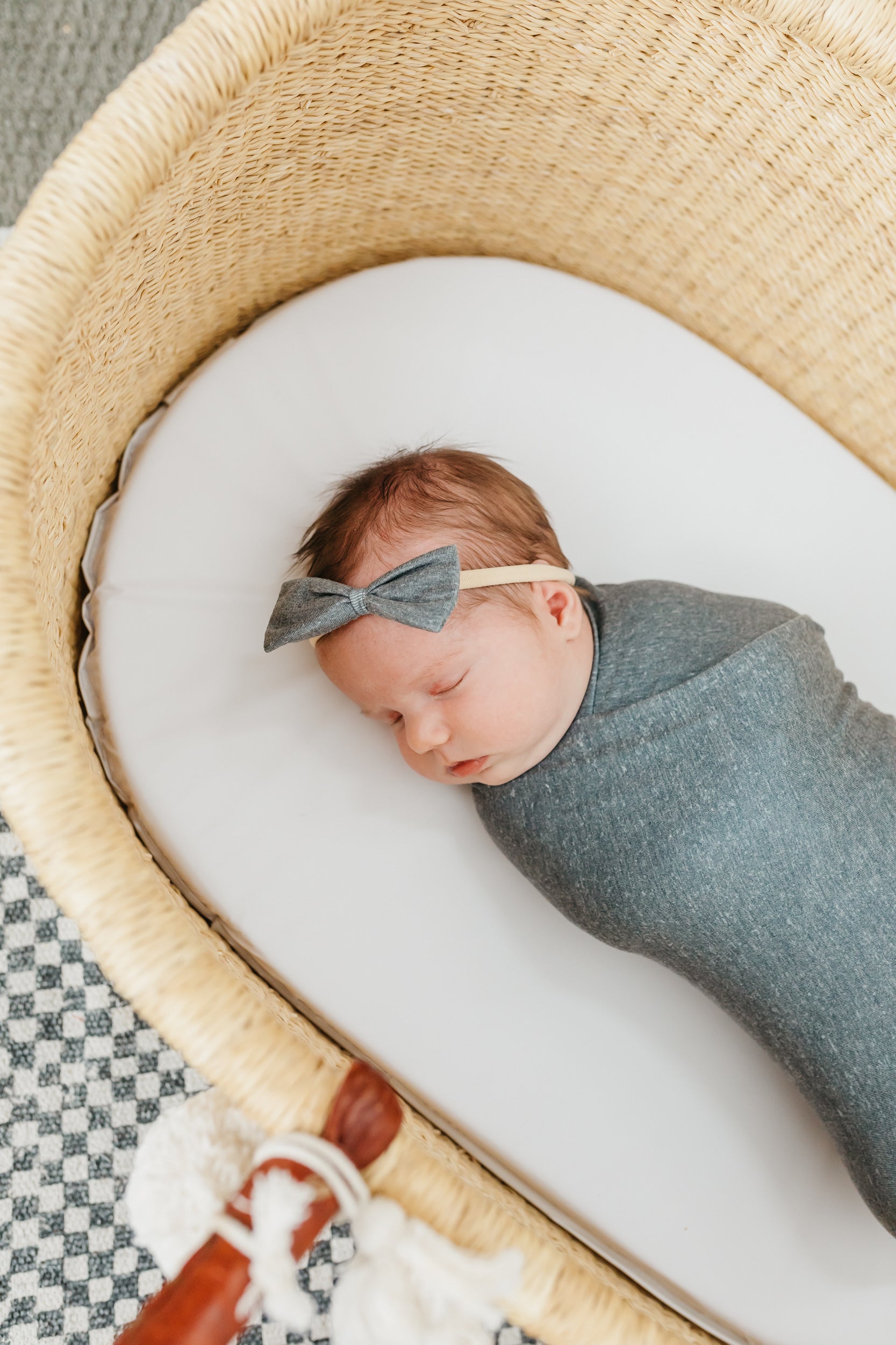 Stylish Slate Bowtie for Baby Boys & Girls - Perfect for Weddings, Parties & Photo Shoots