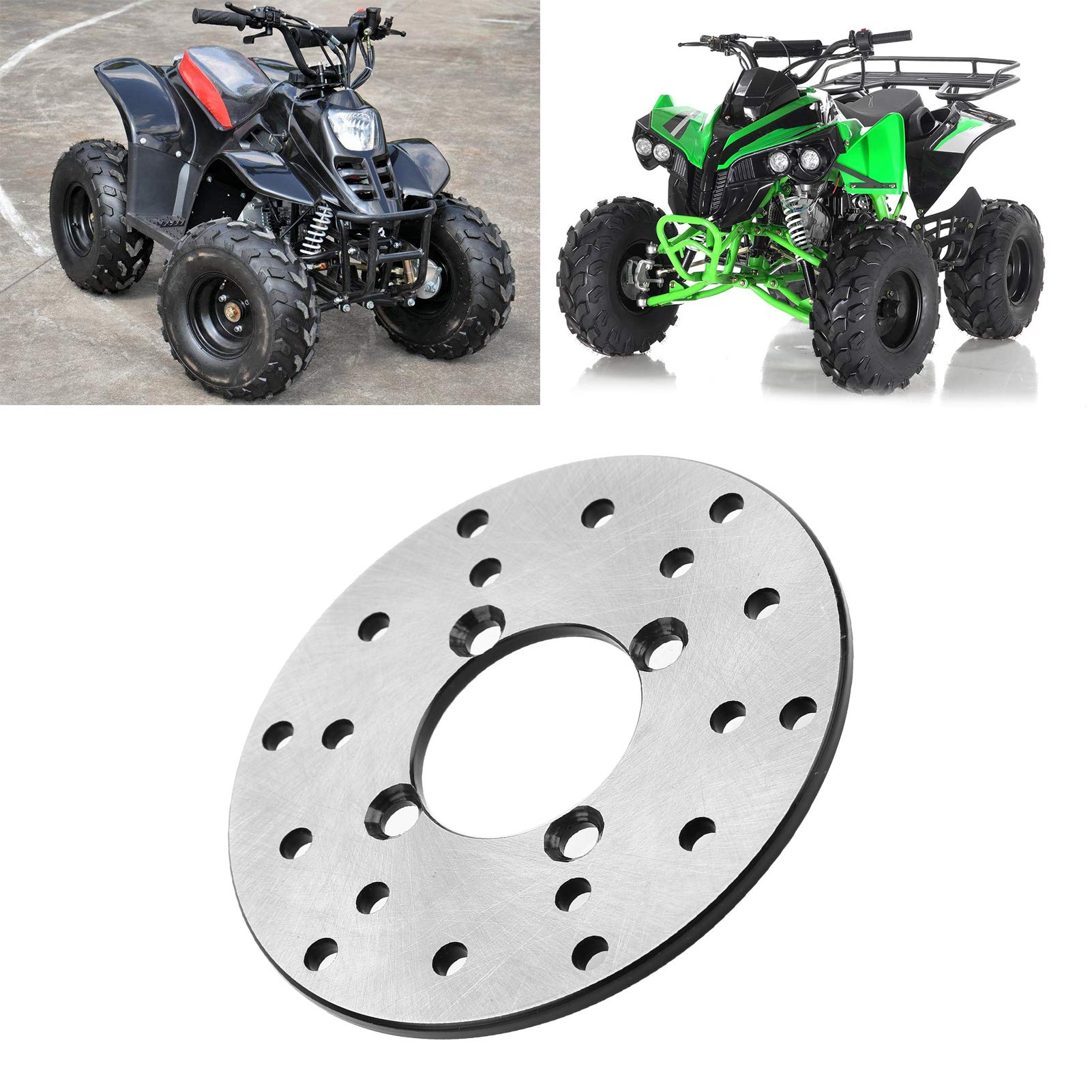 High-Performance Disc Brake Rotor & Plate for Scooter, Dirt Bike, Kart, Pocket Bike & Off-Road Motorcycle - Durable Braking Solution for Racing, Trail Riding & Urban Commuting