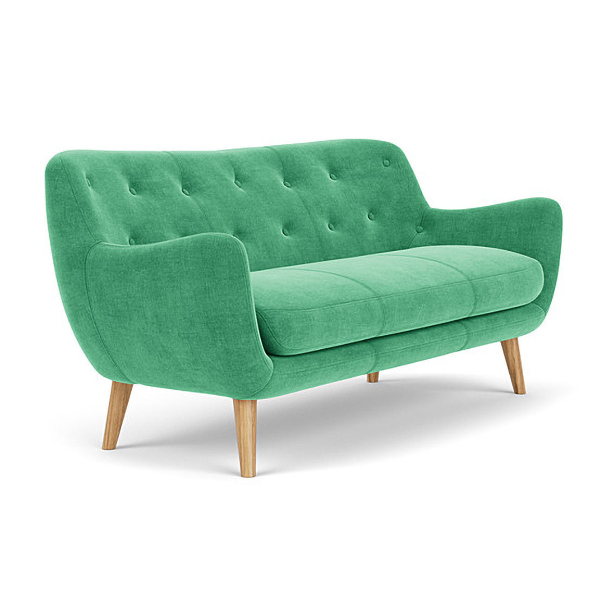 Herman Fabric 3-Seater Sofa - Modern Living Room Couch for Small Spaces, Comfortable Sectional Sofa for Apartment, Dorm & Home Decor | Perfect for Relaxing, Entertaining & Family Gatherings