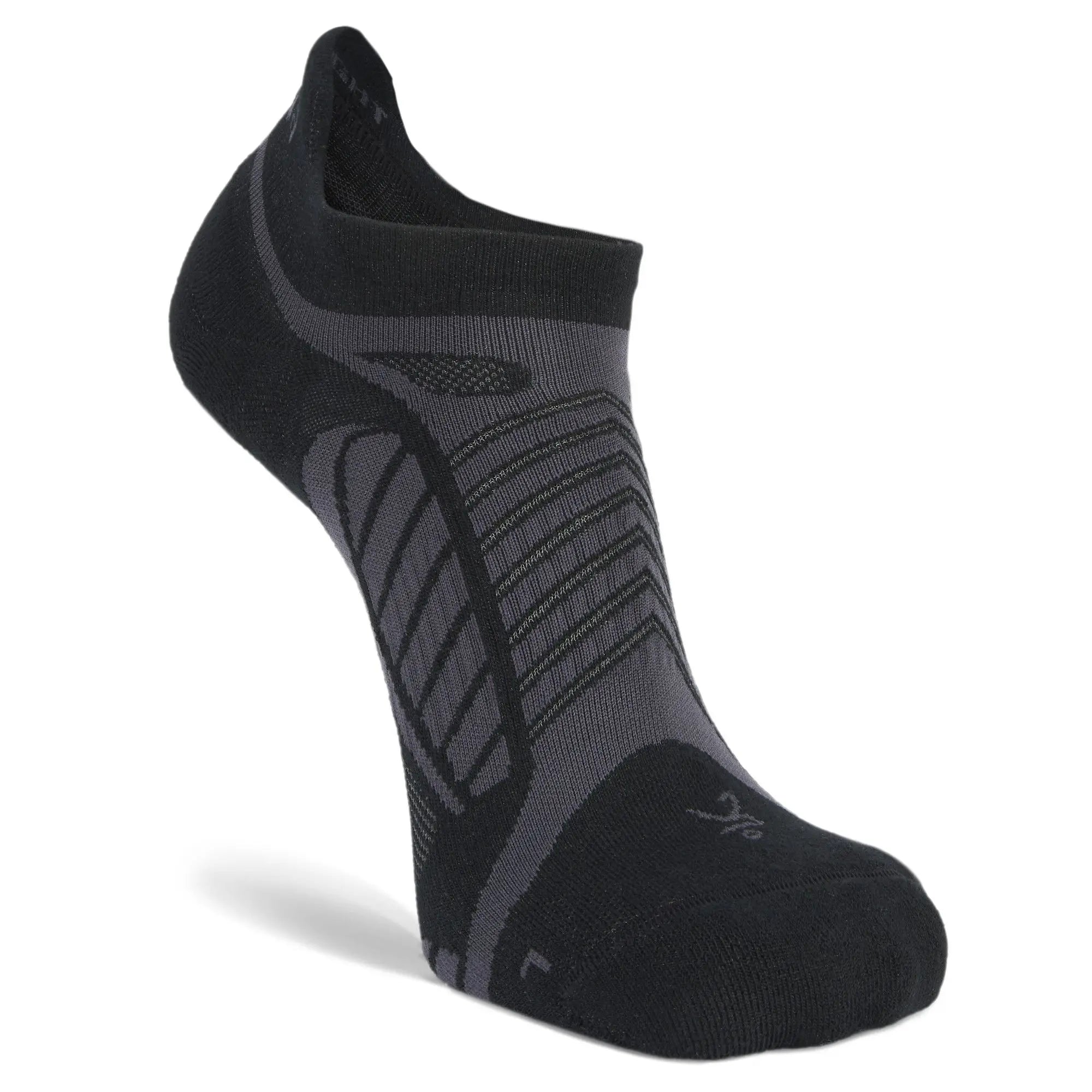Balega No Show Ultra Light Running Socks for Men & Women - Breathable, Cushioned, Low Cut Athletic Socks for Gym, Jogging, Hiking - Black
