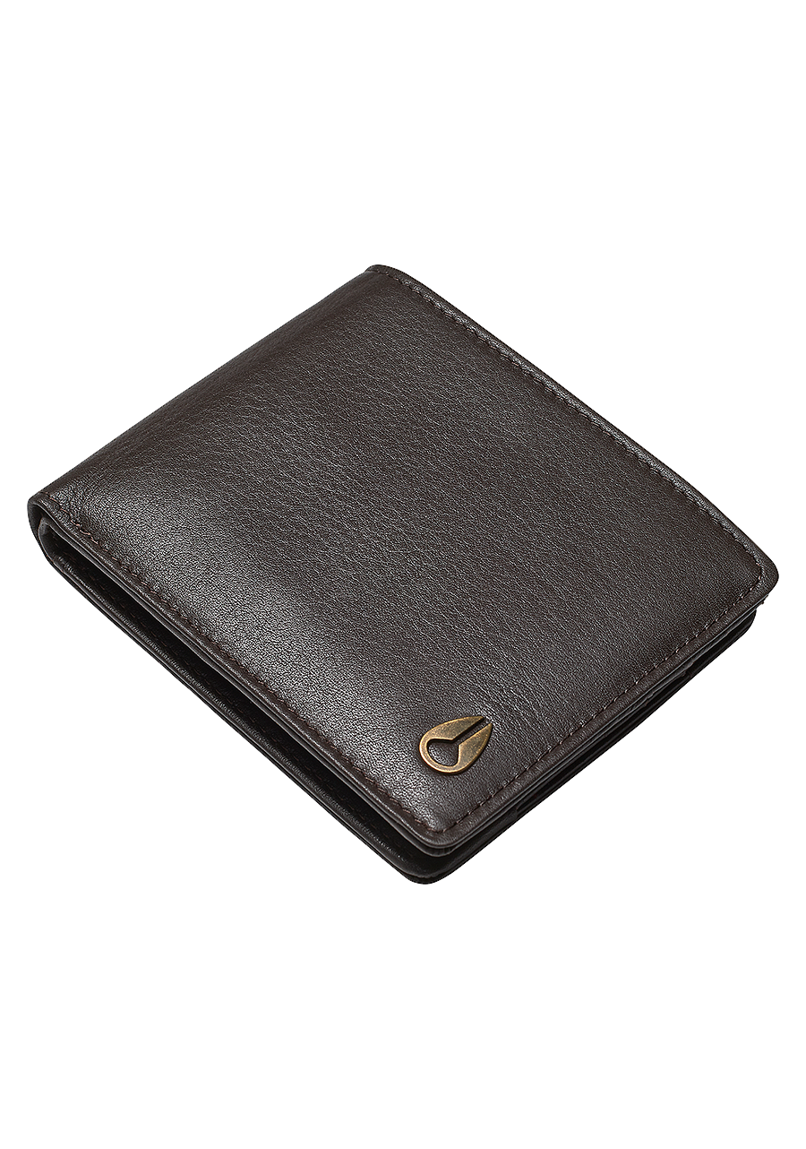 Premium Genuine Leather Wallet for Men - Brown RFID Blocking Bifold Wallet - Perfect for Everyday Use, Travel & Business