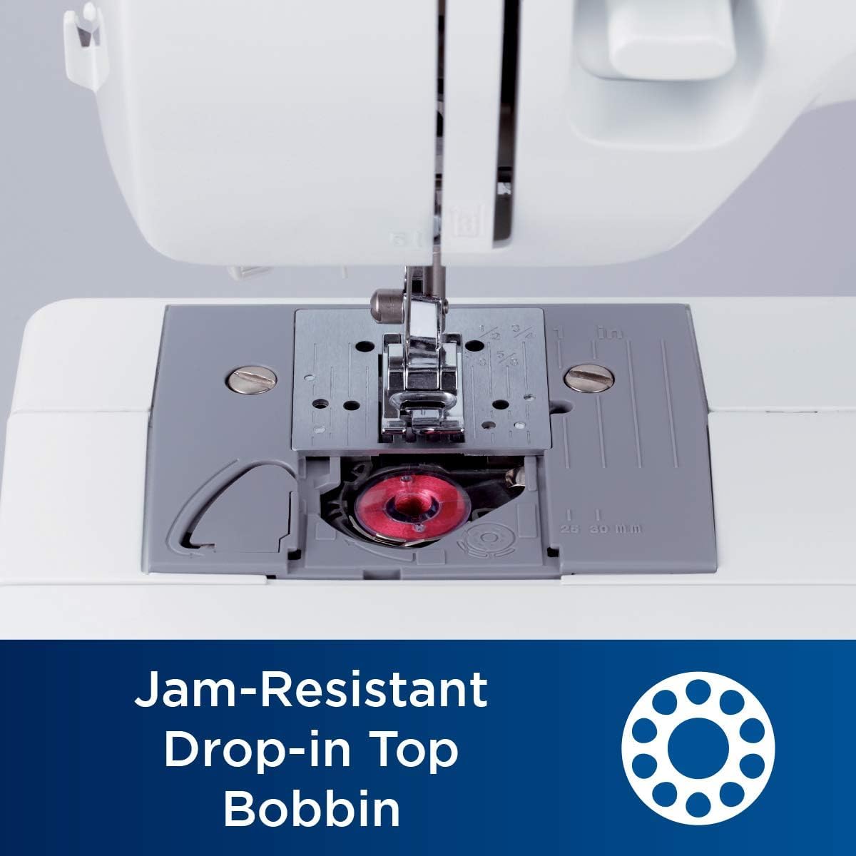 Brother SM-2700 Sewing Machine - 27 Built-in Stitches, White | Perfect for Home Use, DIY Projects & Fashion Design