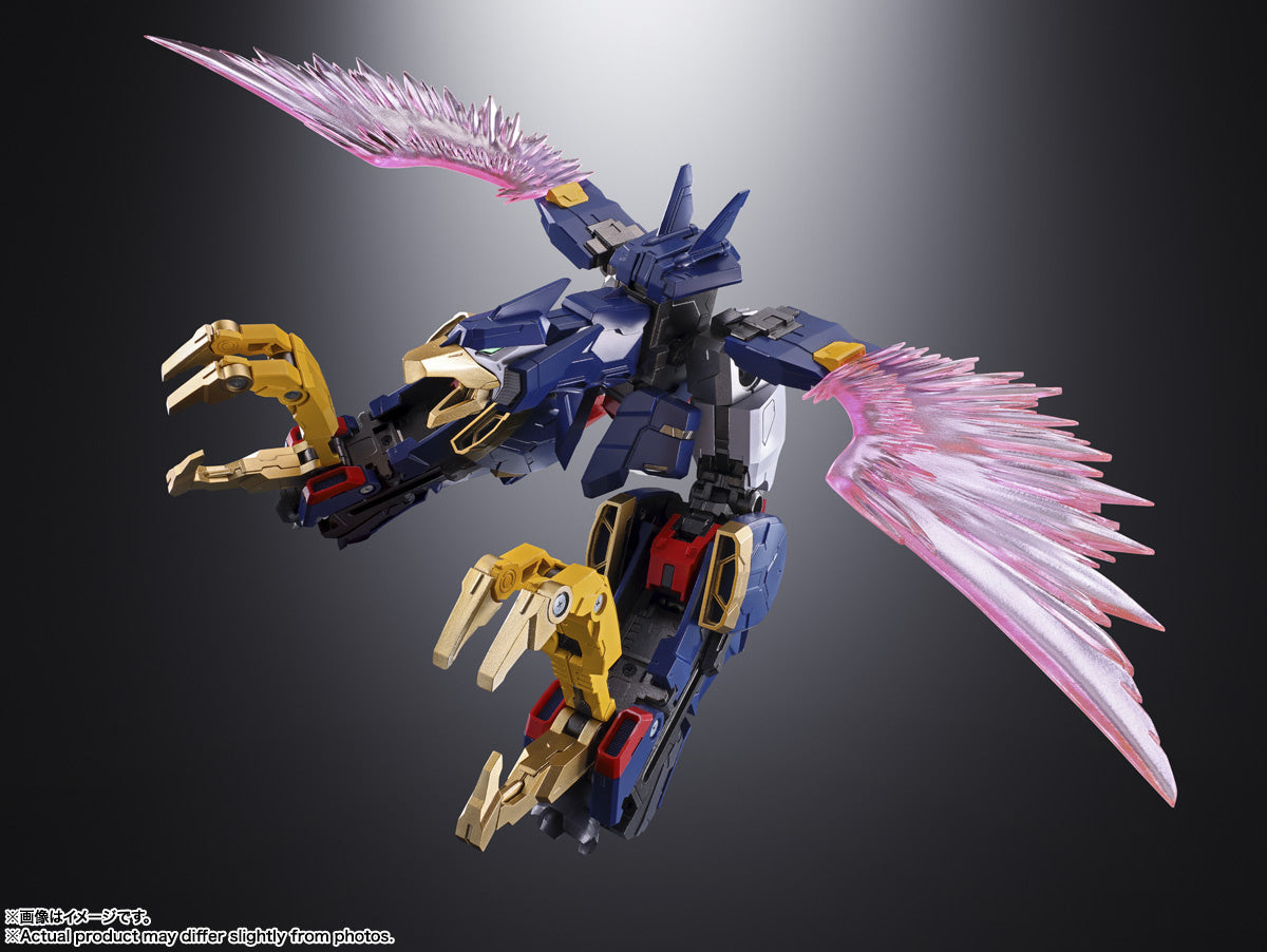 Bandai Soul of Chogokin GX-113 Gundam Tryon 3 Build Fighters Try Action Figure - High-Quality Collectible Robot Model for Anime Fans & Display