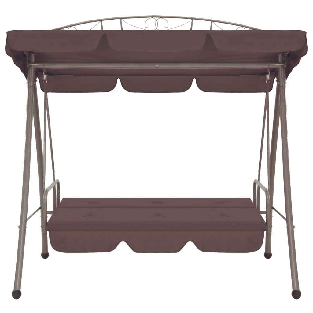 Fast Delivery Outdoor Porch Swing Chair - Convertible Patio Swing Bench with Canopy for Garden, Poolside, Balcony | Perfect for Relaxing, Reading & Coffee Time
