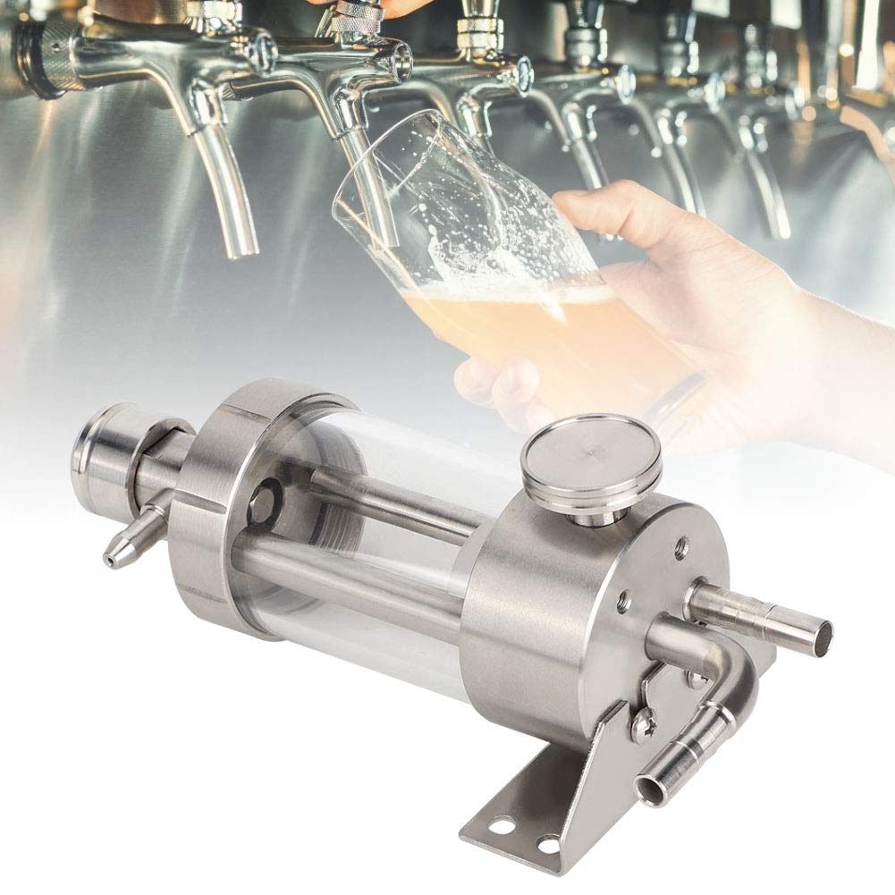 Stainless Steel Beer Foam Detector - 01 FOB Detector for Bars & Home Brewing | Perfect for Draft Beer Quality Control & Homebrew Monitoring