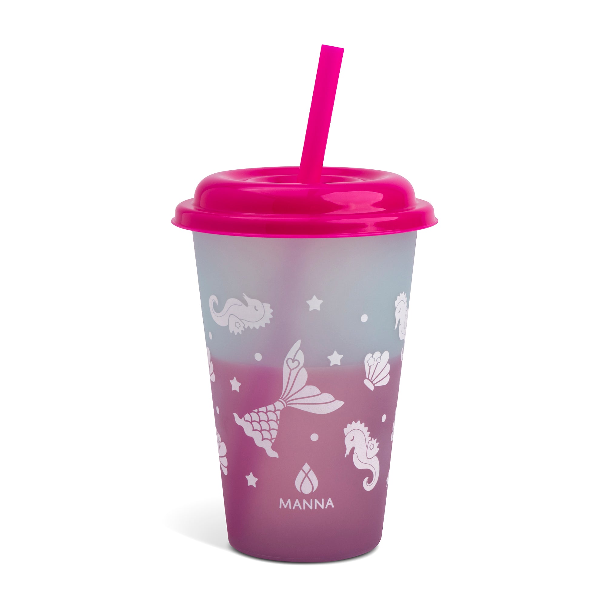 6-Piece Color Changing Cup Set for Kids & Tweens - Fun & Interactive Drinking Cups for Home, School, and Parties