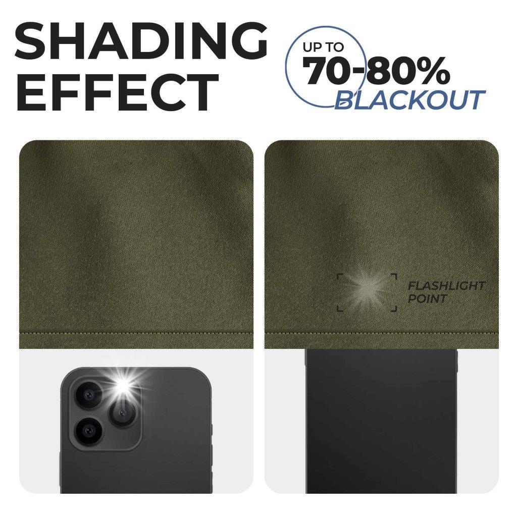 Blackout Curtains with Grommet Top - Solid Classic Modern Window Treatment for Bedroom & Living Room - Noise Reducing & Energy Saving