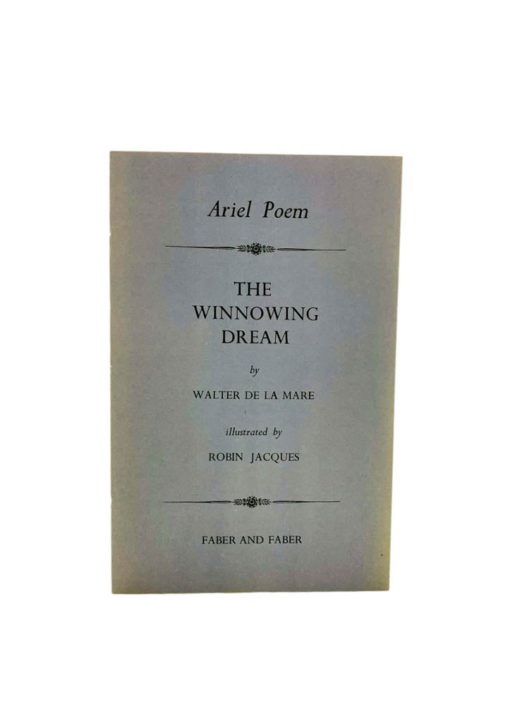 Walter de la Mare The Winnowing Dream - Classic Poetry Book for Literature Lovers | Perfect for Book Clubs, English Studies & Nighttime Reading
