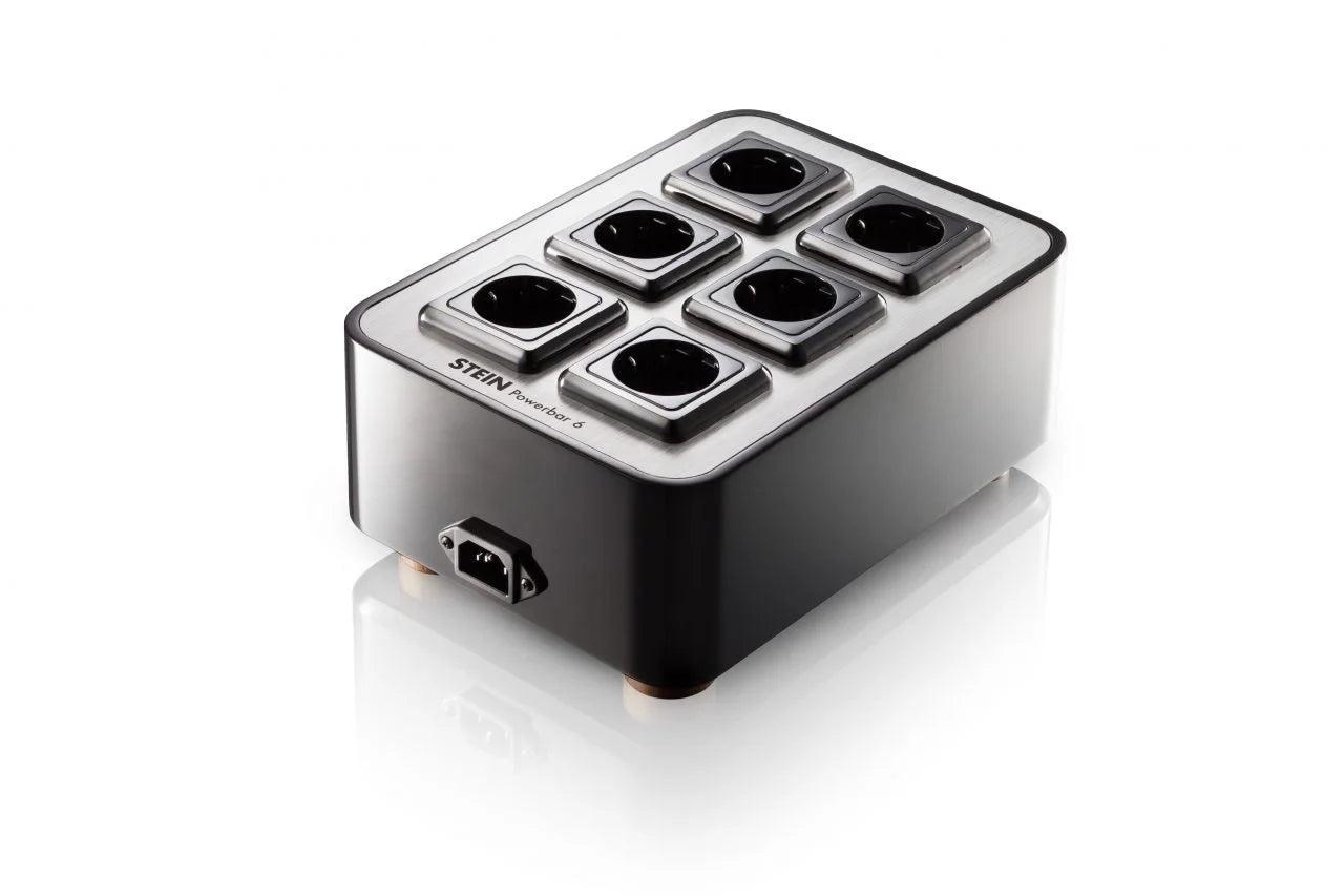 Stein Music Power Bar 6/10 - Premium Audio Power Conditioner for Hi-Fi & Home Theater Systems - Reduce Noise & Improve Sound Quality - Perfect for Audiophiles & Music Studios