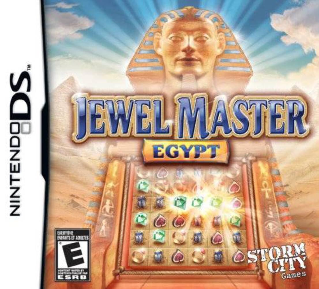 Jewel Master Egypt - Nintendo DS Game | Ancient Egyptian Puzzle Adventure for Kids & Adults | Perfect for Travel & Family Game Nights
