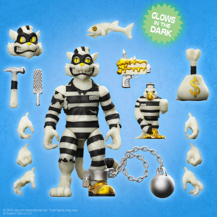 Glow in The Dark Teenage Mutant Ninja Turtles Action Figure - ULTIMATES! Collectible Toy for Kids & Adults - Perfect for Night Play, Display & TMNT Fans Collection
