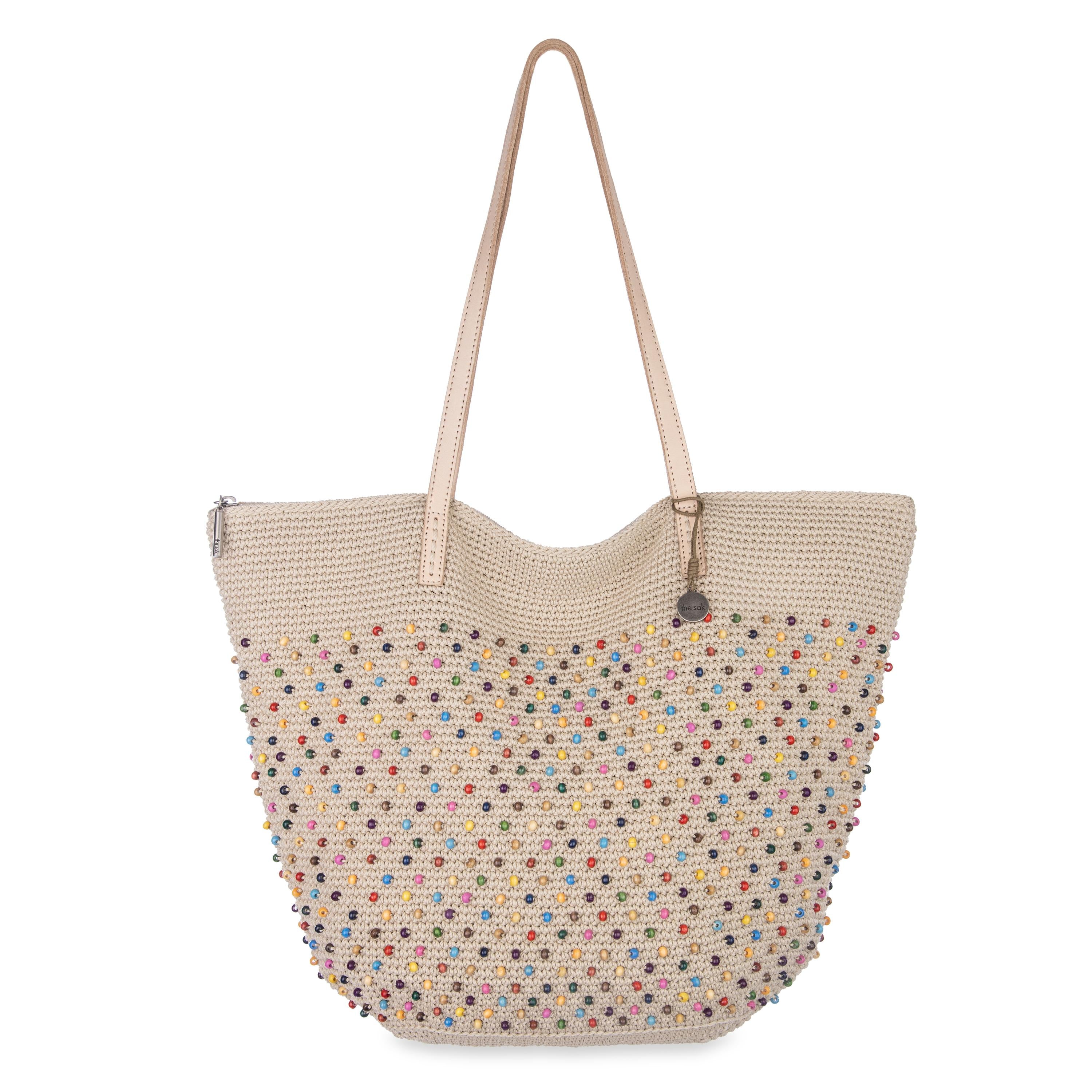 Hand Crochet - Ecru Multi Beads