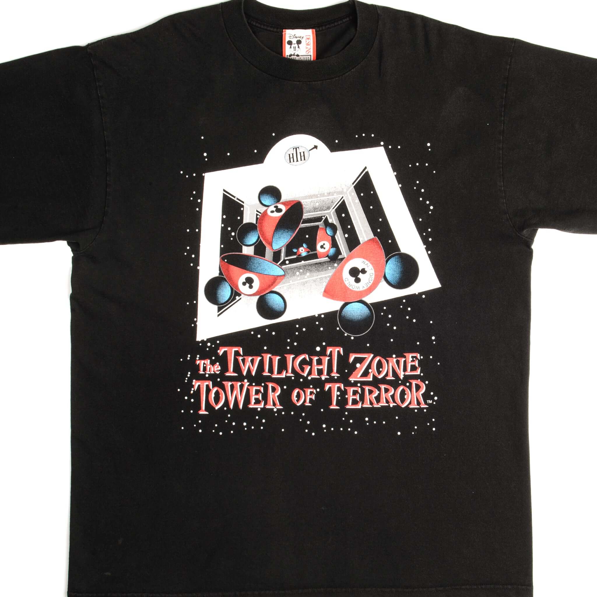 Vintage Disney The Twilight Zone T-Shirt Size XL - 90s Retro Graphic Tee Made in USA - Perfect for Casual Wear, Cosplay & Disney Fans Collection