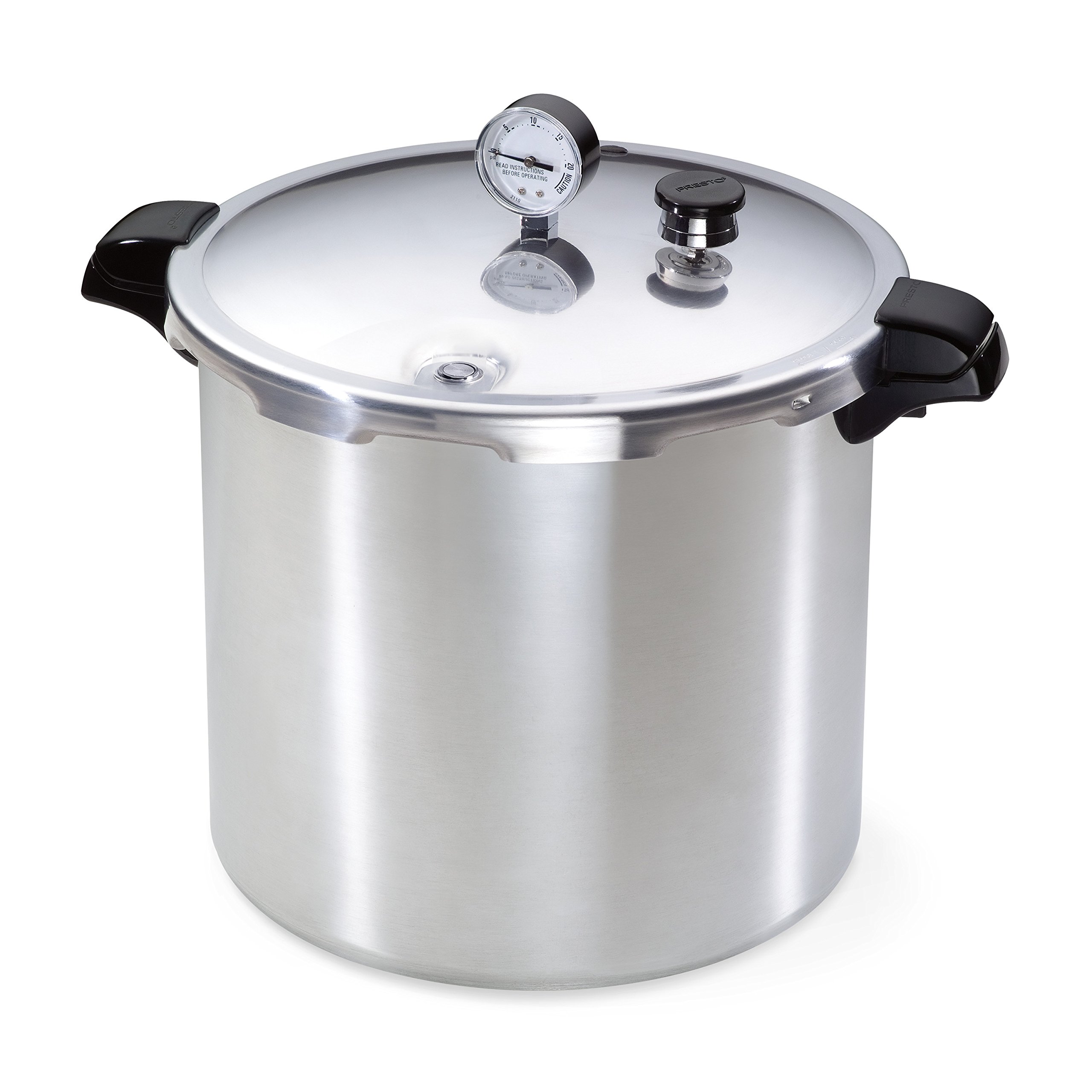 Presto 01781 23-Quart Stainless Steel Pressure Canner & Cooker for Home Canning, Preserving Food, and Cooking - Perfect for Jams, Pickles, Soups, and Meals