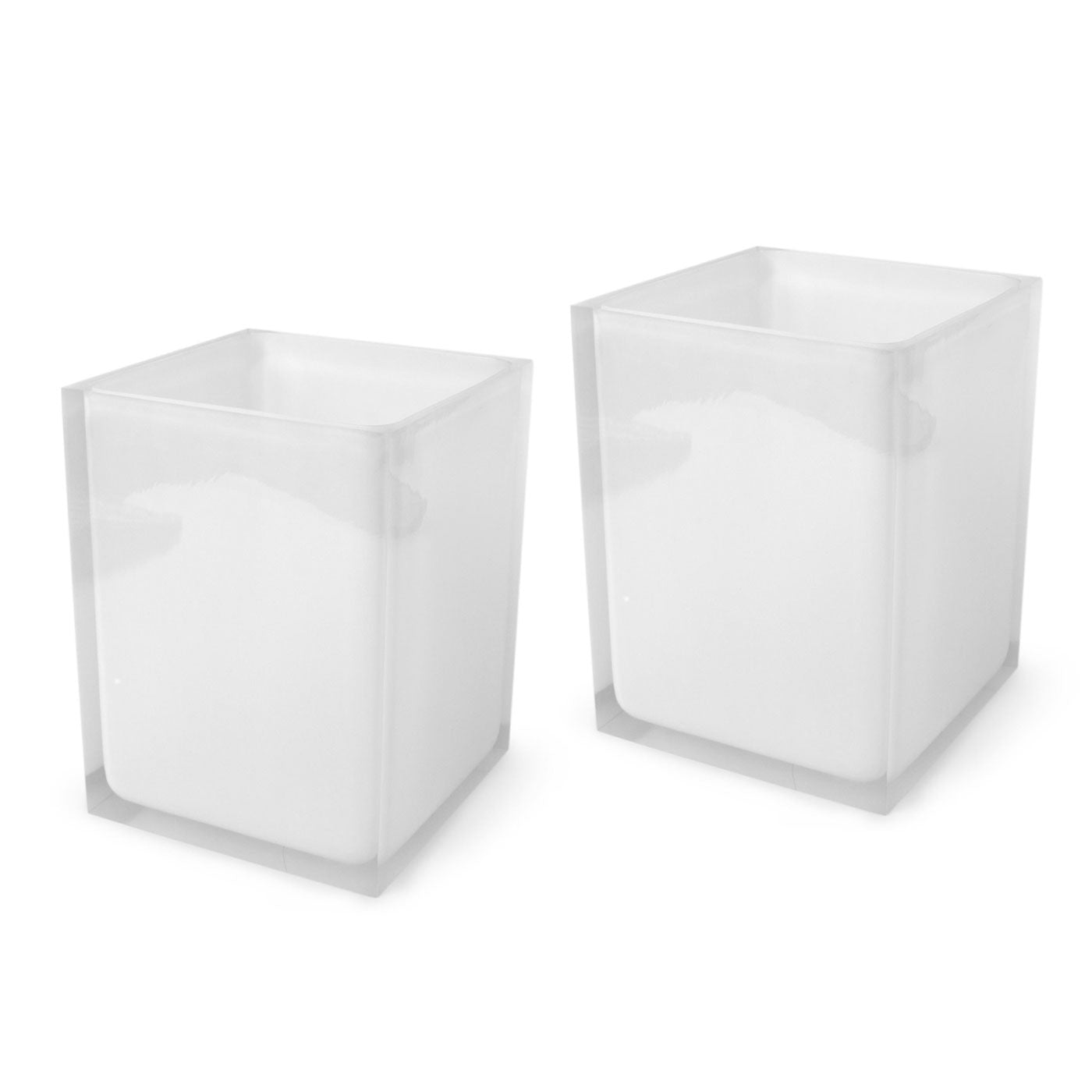 Hollywood Style Wastebasket Trash Can Set - 3 Piece Retro Metal Garbage Bin Bundle for Home, Office & Movie Theater Decor | Kitchen, Bathroom & Bedroom Use