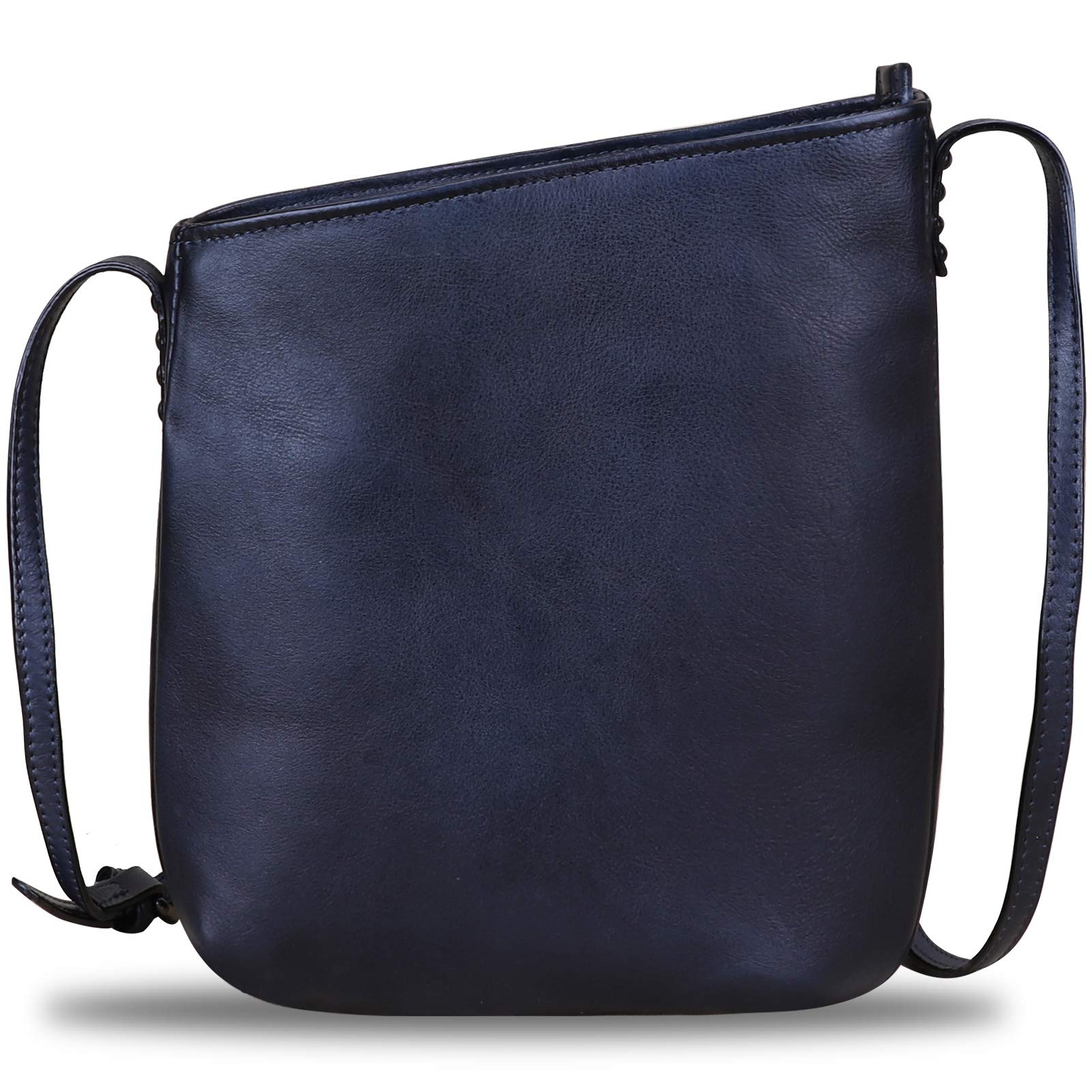 Genuine Leather Crossbody Bags for Women - Handmade Retro Satchel Purse Small Designer Shoulder Bag | Perfect for Everyday Use, Travel & Date Night